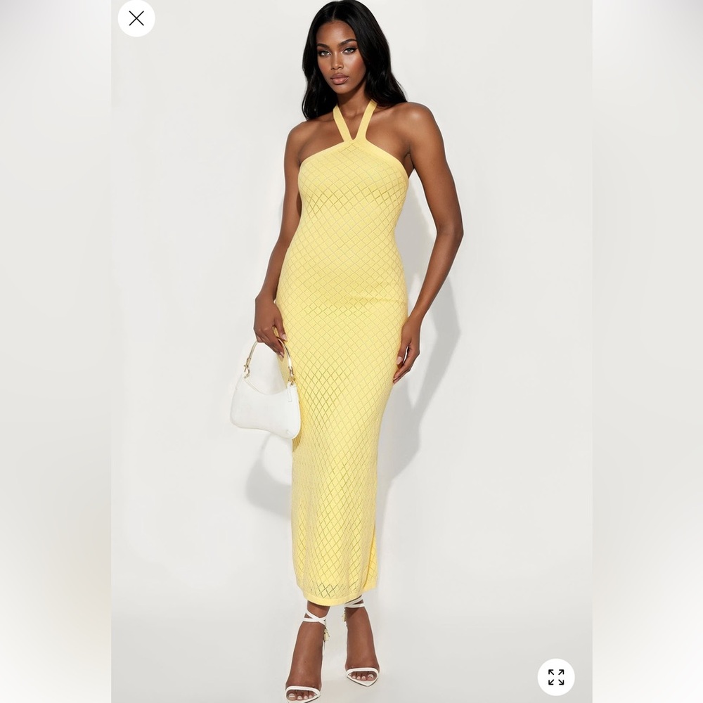 Fashion nova sweater maxi dress